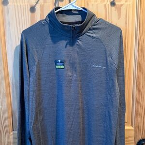 Eddie Bauer Men's Quarter-Zip NWT S